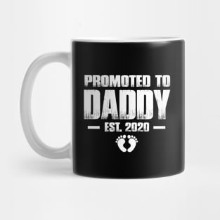 Promoted to Daddy 2020 Funny Father's Day Gift Ideas For New Dad Mug